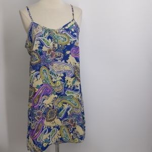 The Wow Now paisley night gown-sz S